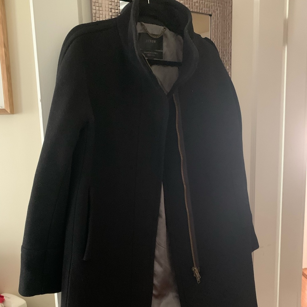 J Crew Wool Stadium Cloth Jacket Nello Gori 10